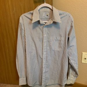 Striped button up/down